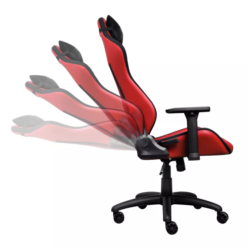 Trust GXT 714 RUYA sedia gaming universale nero, rosso
