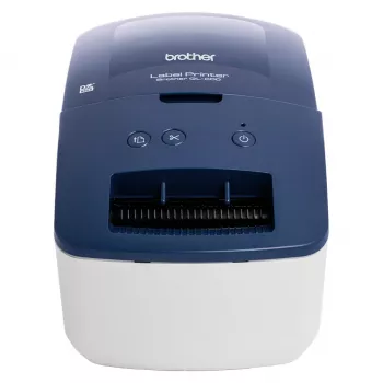 Brother QL-600B etichettatrice a trasferimento termico diretto 300 x 600 DPI 71 mm/sec con filo DK