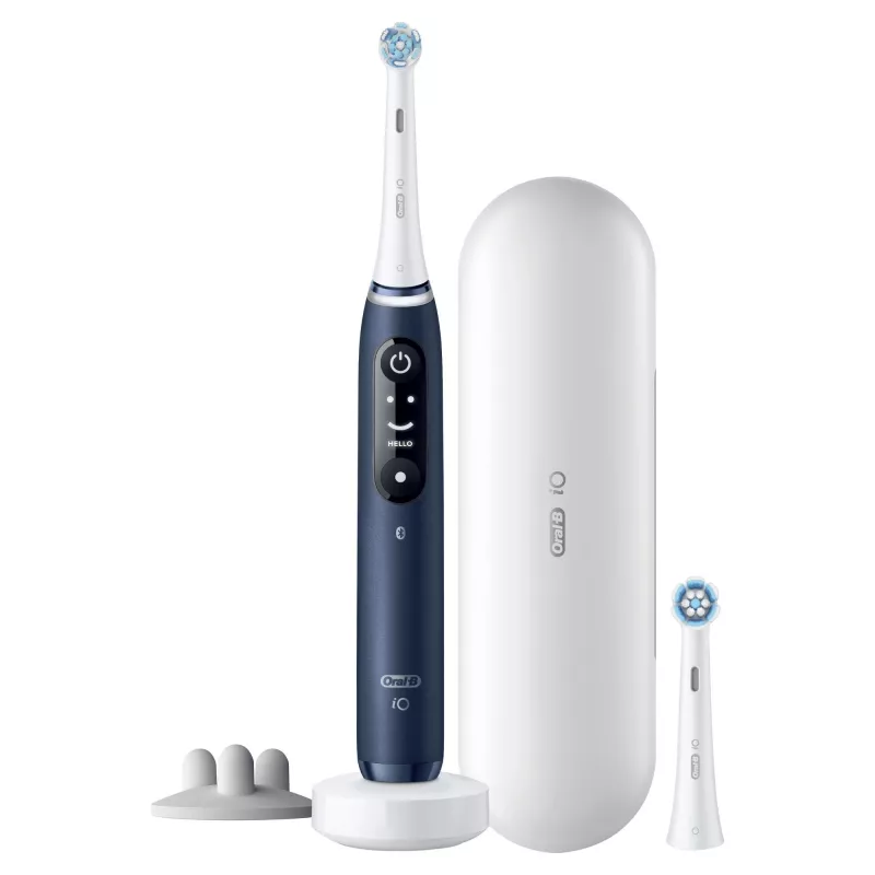 Oral-B iO 7S spazzolino oscillante per adulti blu, bianco