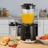 Braun JB1051BK PowerBlend 1 frullatore da tavolo, 600 W, 1,25 l, caraffa in vetro, nero