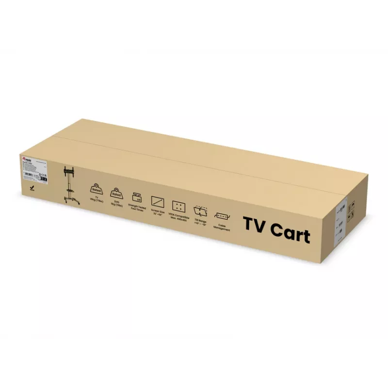 Carrello multimediale Equip universale per TV 32–55 pollici