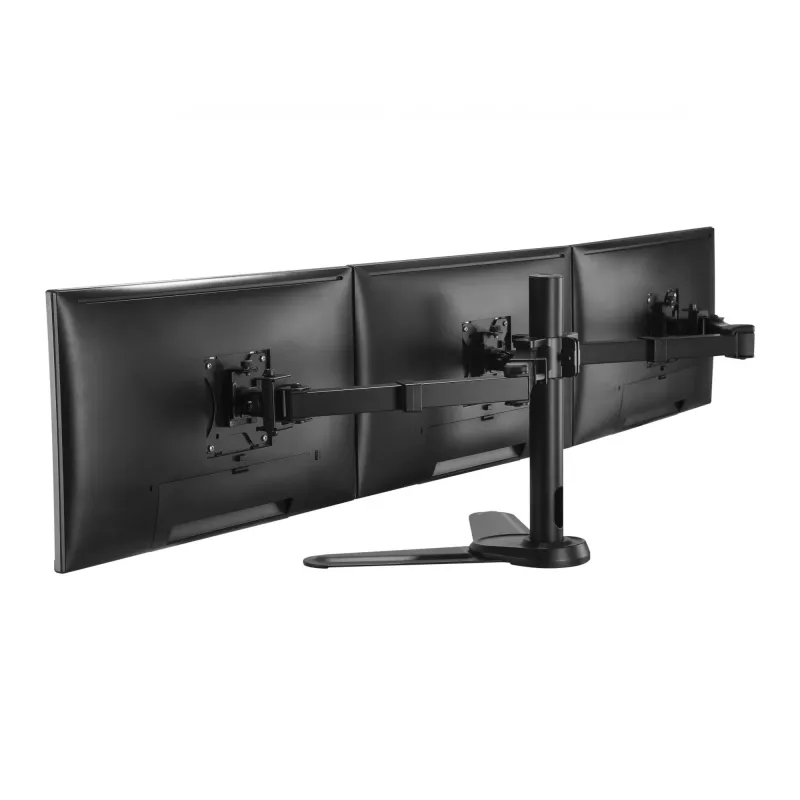 Supporto da tavolo articolato per tre monitor Equip 17-27 pollici
