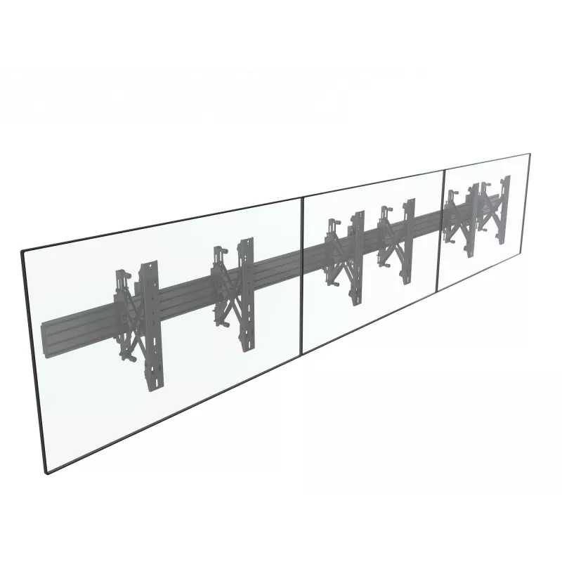 Supporto TV da parete modulare push-in pop-out Equip 37-65 pollici