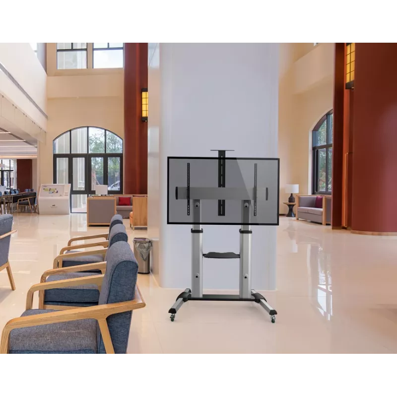 Equip 650605 carrello telescopico per display LFD ultra grande 60-100 pollici