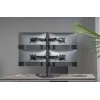 Supporto da tavolo regolabile per quattro monitor Equip 17-32 pollici