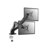Supporto da tavolo interattivo per due monitor Equip 13-27 pollici