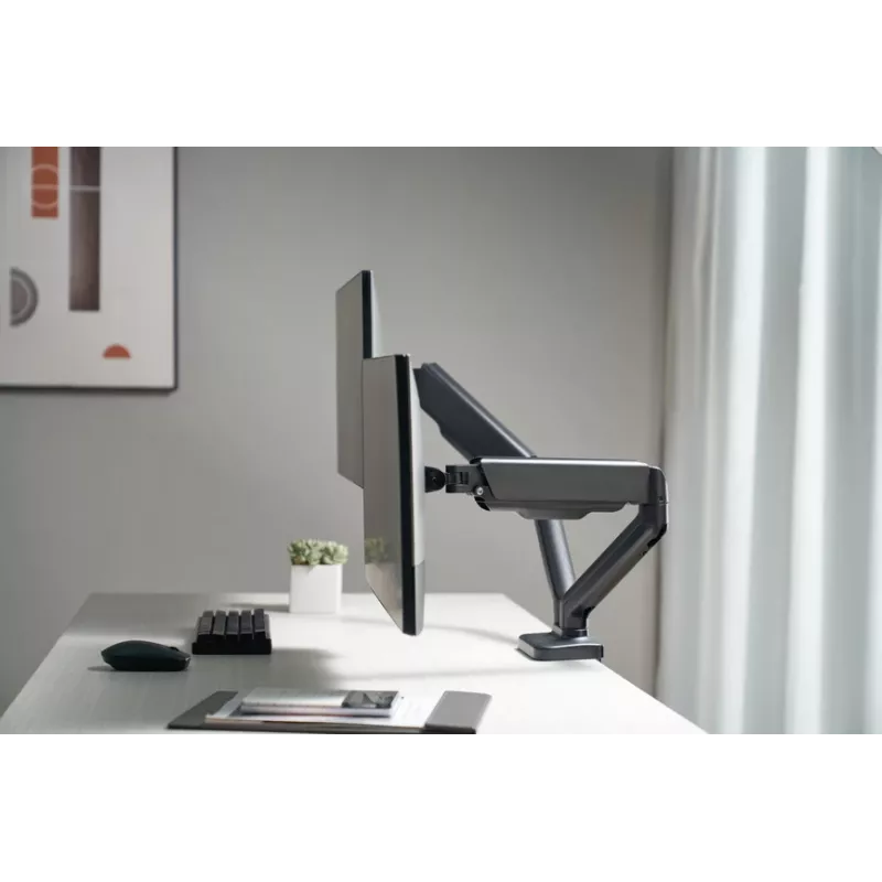 Supporto da tavolo interattivo per due monitor Equip 13-27 pollici