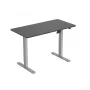Equip ERGO base tavolo regolabile in altezza elettrica con piano, grigio