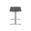 Equip ERGO base tavolo regolabile in altezza elettrica con piano, grigio