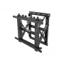 Supporto TV da parete push-in pop-out Equip 48,3 cm (19 pollici) – 139,7 cm (55 pollici), 50 kg, 100 x 100 mm, 600 x 400 mm, 0–10°