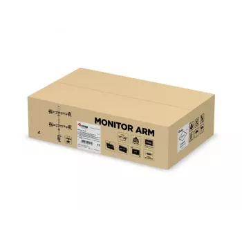 Supporto da tavolo regolabile per quattro monitor Equip 17-32 pollici