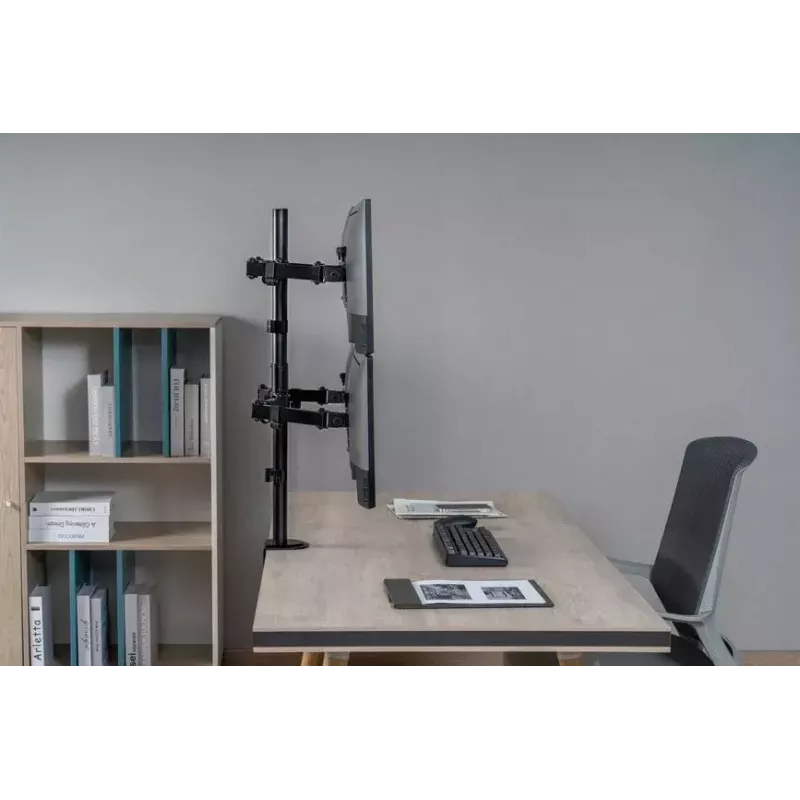 Supporto da tavolo regolabile per quattro monitor Equip 17-32 pollici