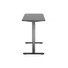 Equip ERGO 650812 scrivania elettrica sit-stand con piano, nera
