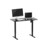 Equip ERGO 650812 scrivania elettrica sit-stand con piano, nera
