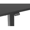 Equip ERGO 650812 scrivania elettrica sit-stand con piano, nera
