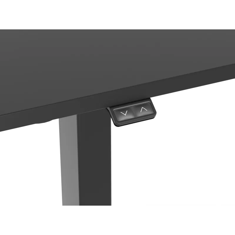 Equip ERGO 650812 scrivania elettrica sit-stand con piano, nera