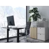 Equip ERGO 650812 scrivania elettrica sit-stand con piano, nera