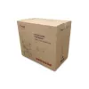 Sedia da ufficio ergonomica premium Equip con poggiatesta e braccioli, blu nero