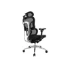 Sedia da ufficio ergonomica premium Equip con poggiatesta e braccioli, nero
