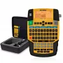 DYMO RHINO 4200 set etichettatrice industriale con valigetta | tastiera QWERTZ e tasti rapidi salvatempo | etichettatrice robusta per cantieri e attività di etichettatura impegnative