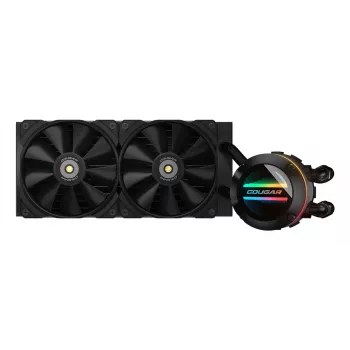 COUGAR raffreddamento a liquido CPU Poseidon-GT 240, ARGB, nero, dissipatore a liquido all-in-one, 12 cm, nero
