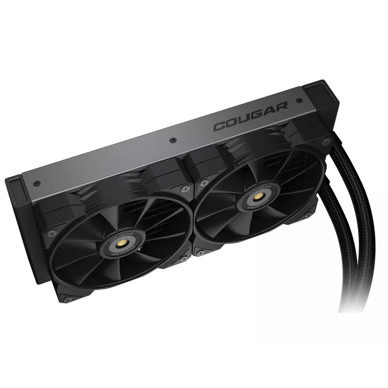COUGAR raffreddamento a liquido CPU Poseidon-GT 240, ARGB, nero, dissipatore a liquido all-in-one, 12 cm, nero