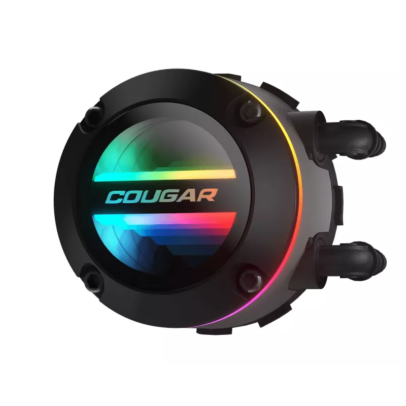 COUGAR raffreddamento a liquido CPU Poseidon-GT 240, ARGB, nero, dissipatore a liquido all-in-one, 12 cm, nero
