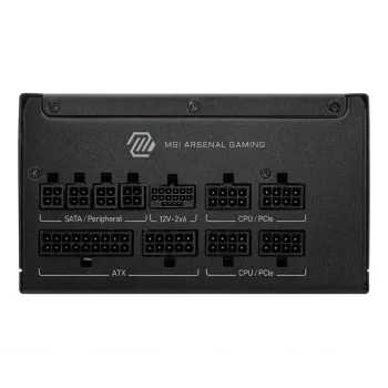 MSI MAG A850GLS PCIE5 alimentatore 850 W 24 pin ATX ATX nero