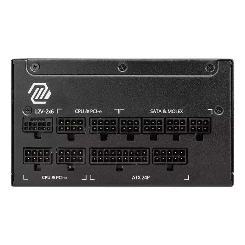 MSI MAG A1250GL PCIE5 alimentatore 1250 W 24 pin ATX ATX nero