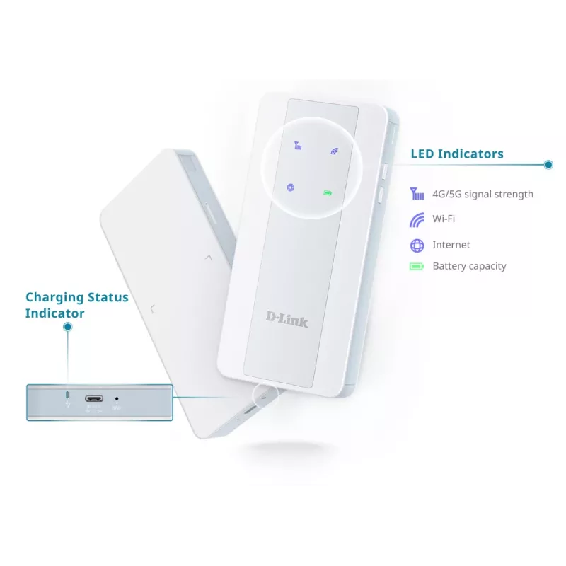 Modem per rete mobile D-Link 5G NR AX1800 Wi-Fi 6