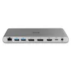 Lindy DST-Pro 5K XT, docking station per laptop USB-C con triplo display (4K) o display singolo (5K) e ricarica passante 100 W