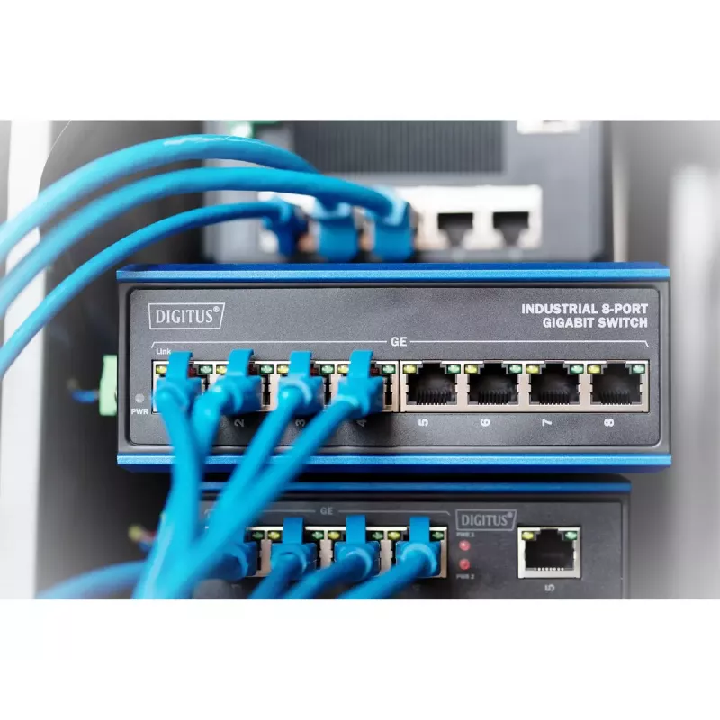 Switch unmanaged Digitus DN-651119 8 porte Gigabit Ethernet