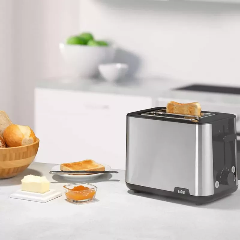 Braun HT101BI-HT1510BK 8 2 fette 900 W nero, acciaio inox
