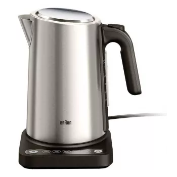 Braun WK 5205 BK bollitore 1,7 l 2200 W nero, acciaio inox