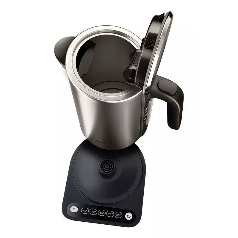 Braun WK 5205 BK bollitore 1,7 l 2200 W nero, acciaio inox