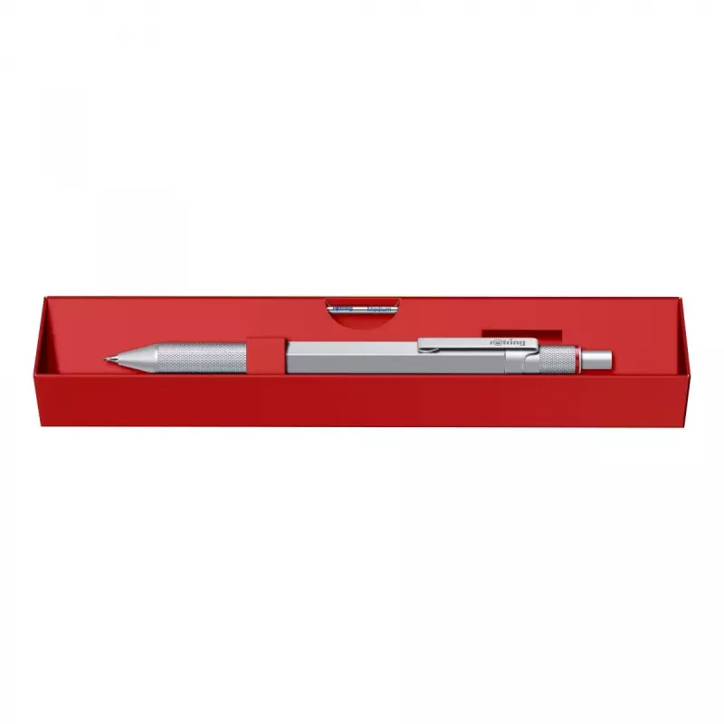 Rotring 600 Multipen 3 in 1 2164109, argento