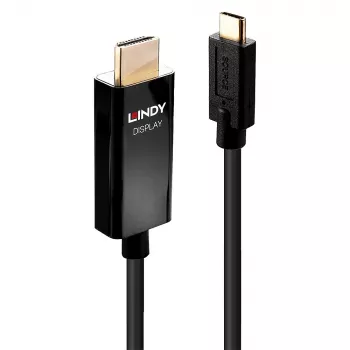 Cavo adattatore Lindy 1m USB-C a HDMI 4K60 con HDR