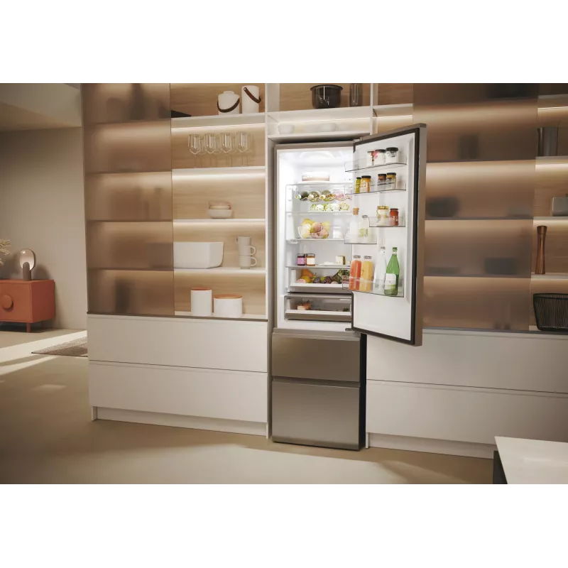 Haier 3D 60 Serie 5 HTW5620DNMG libera installazione 414 L argento