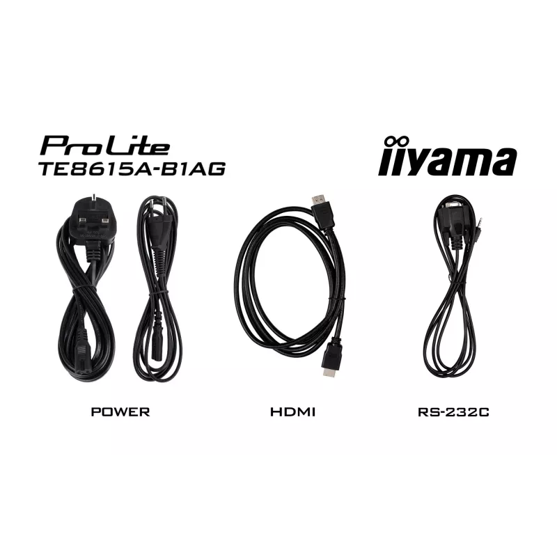 iiyama TE8615A-B1AG Signage Display pannello piatto interattivo 2,17 m (85,6 inch) Wi-Fi 550 cd/m² 4K Ultra HD nero touchscreen processore integrato Android