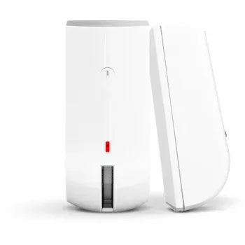 Rilevatore di movimento SATEL AGATE — sensore a infrarossi passivo (PIR) senza fili, montaggio a soffitto/parete, bianco, alimentazione DC