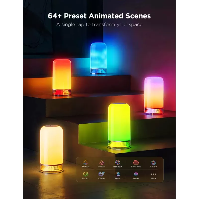 Govee H6022 lampada da tavolo smart Wi-Fi/Bluetooth