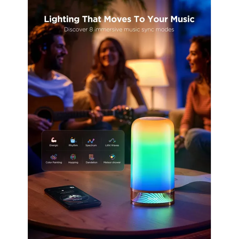 Govee H6022 lampada da tavolo smart Wi-Fi/Bluetooth
