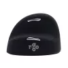 R-Go Tools mouse ergonomico R-Go HE Break con software per pause, grande (dimensione mano ≥ 185 mm), per mancini, Bluetooth, nero