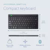 R-Go Tools tastiera ergonomica R-Go Compact Break, tastiera compatta con software per pause, QWERTY (US), Bluetooth, nero