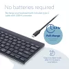 R-Go Tools tastiera ergonomica R-Go Compact Break, tastiera compatta con software per pause, QWERTY (US), Bluetooth, nero