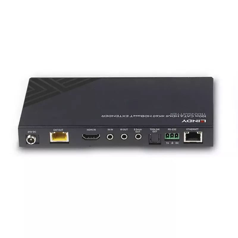 Lindy trasmettitore HDBaseT HDMI 4K60, Audio, IR e RS-232 Cat.6 100m