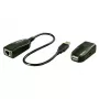 Lindy extender USB 2.0 Cat.6 50m, trasmettitore e ricevitore di rete, 50 m, 480 Mbit/s, Cat5, Cat5e, Cat6, LG-8311, nero