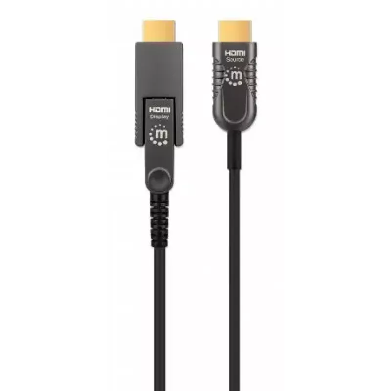 Cavo HDMI a Micro HDMI Manhattan 30m 4K@60Hz attivo placcato oro