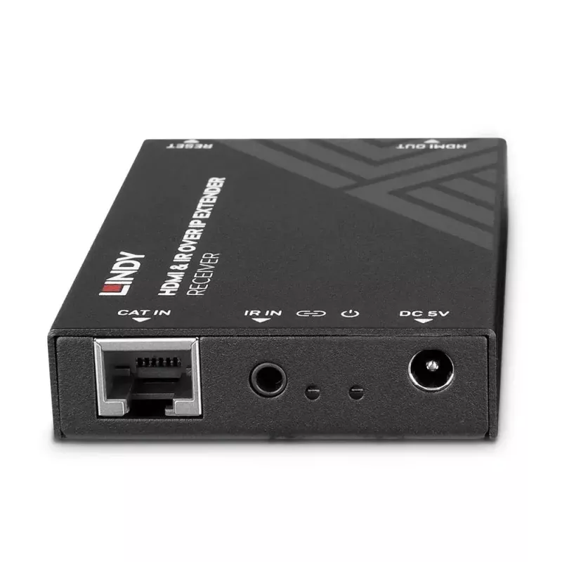 Ricevitore AV Lindy Ricevitore extender HDMI e IR over IP 1920x1080
