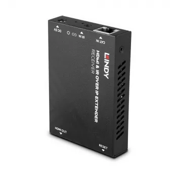 Ricevitore AV Lindy Ricevitore extender HDMI e IR over IP 1920x1080